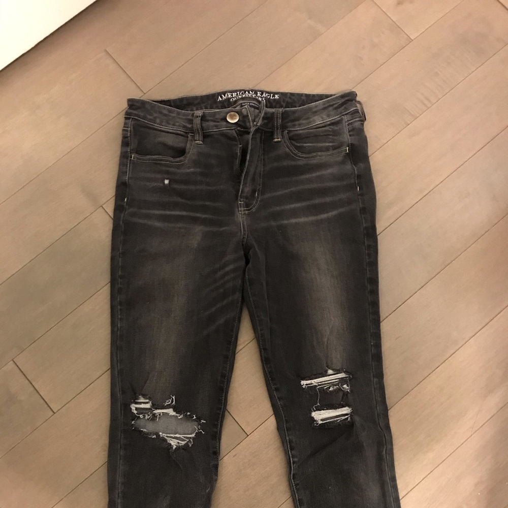 American Eagle Grey Jeans